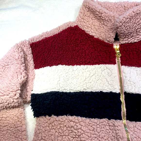 Love + Joy By FCT fuzzy jacket youth sz 14 L - Picture 2 of 8